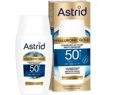 Astrid Pildantis kasdienis veido skystis SPF 50 Hyaluronic Gold (Fluid) 50 ml