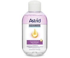 Astrid Aqua Biotic Two-Phase Remover Eye makiažo valiklis moterims, 125 ml
