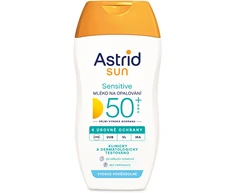 Astrid Įdegio pienelis "Sensitive" SPF 50+ Sun 150 ml