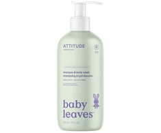 Attitude Baby Leaves Apple Baby Body Soap and Šampūnas 473 ml