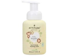 „Attitude Baby Leaves“ (plaukų ir kūno prausiklis), 295 ml