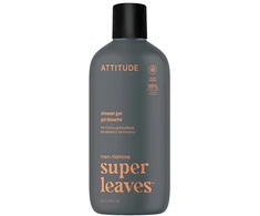 Attitude Attitude SUPER LEAVES MEN, Żel pod prysznic, dla mężczyzn - Paczula i bourbon, 415 ml