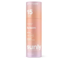 Attitude Mineralinis apsauginis lūpų balzamas su kokoso kvapu SPF 15 (Lūpų balzamas) 8,5 g