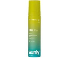 Attitude Mineralinis apsauginis nuo saulės purškiklis SPF 50 Sunly 75 ml