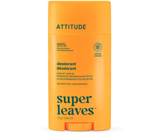 Attitude Natural deodorant Super leaves Oranžinis blossom &amp; Eucalyptus 75 g
