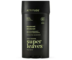 Attitude Natural men´s deodorant Super Leaves Matcha &amp; Bergamot (Dezodorantas) 75 g