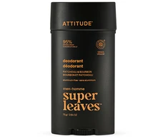 Attitude Attitude SUPER LEAVES MEN, Dezodorant w sztyfcie, dla mężczyzn - Paczula i bourbon, 75 g
