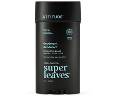 Attitude Natural Men´s Dezodorantas Super Leaves Eucalyptus &amp; Sage (Dezodorantas) 75 g