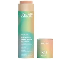Attitude Tonuotas drėkinamasis kremas SPF 30 Oceanly (tonuotas kremas) 30 g