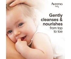 Aveeno Švelnus kūdikių prausiklis kasdienei priežiūrai ir vonios prausimuisi, 400 ml