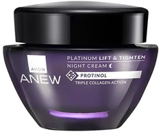 Avon „Anew Platinum“ trigubo kolageno poveikio naktinis stangrinamasis kremas 50 ml