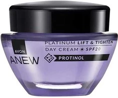 Avon dieninis liftingo kremas Anew Platinum SPF 20 su Protinol™ 50 ml