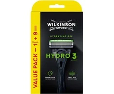 Barzdaskutė Wilkinson Hydro 3 Skin Hydration maszynka do golenia su 3 ostrzami i 9 wkładów