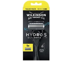 Barzdaskutė Wilkinson Sword Wilkinson Hydro 5 Ultimate Skin Hydration maszynka do golenia su 5 ostrzami i 5 wkładów