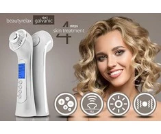 „BeautyRelax“ galvaninis odos lygintuvas 4 viename su fotonų terapija BR-1150W