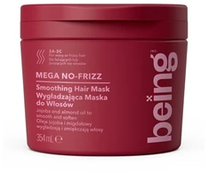 None BEING Mega No Frizz plaukų kaukė su simondsijų ir migdolų aliejumi 354 ml