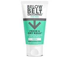 Below The Belt Intymių vietų gelis dovanų dėžutėje „Fresh“ (gaivūs ir sausi kamuoliukai) 75 ml