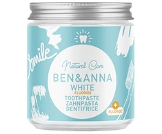 BEN &amp; ANNA Dantų pasta in glass Baltas+ Fluoride Dantų pasta 100 ml