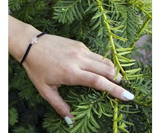Beneto Exclusive Juodas cord bracelet Tree of Life AGB535