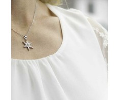 Beneto Design sidabrinis pendant Snowflake AGH681
