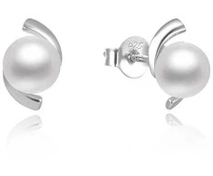 Beneto Elegant sidabrinis pearl earrings AGUP2668P