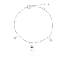 Beneto Exclusive Elegant sidabrinis apyrankė su topazais TOPAGB5/20
