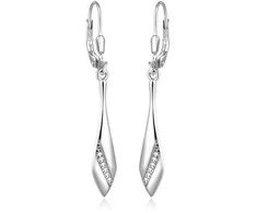 Beneto Fashion sidabrinis kabantys auskarai AGUC1070L