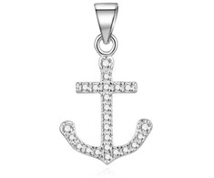 Beneto Benetto Fashion sidabrinis pakabukas Anchor AGH233