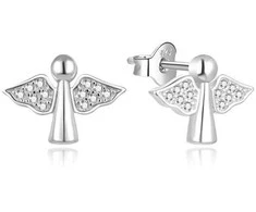 Beneto Gentle sidabrinis auskarai Angels AGUP2411L