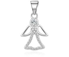 Beneto Gentle sidabrinis pendant Angel AGH656DL