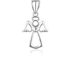 Beneto Švelnus sidabrinis pakabukas Angel AGH676