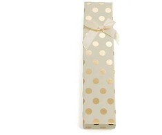 Beneto Exclusive Kreminis gift box with auksinis dots KP6-20
