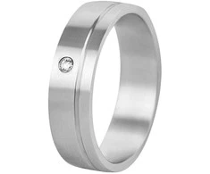 Beneto Exclusive Ladies vestuvinis žiedas pagamintas iš plieno SPD06