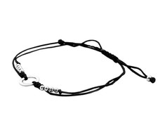 Beneto Exclusive Cord bracelet with ring AGB377