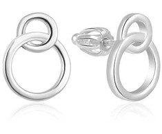 Beneto Minimalist sidabrinis earrings AGUP1425S screw