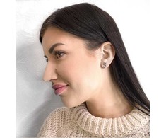 Beneto Minimalist sidabrinis earrings AGUP1425S screw