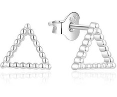 Beneto Minimalist sidabrinis earrings AGUP733L