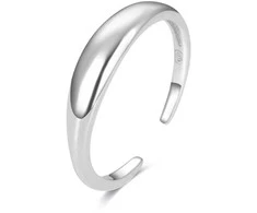 Beneto Minimalist sidabrinis leg ring AGGF487