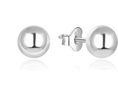 Beneto Modern sidabrinis earrings studs AGUP215