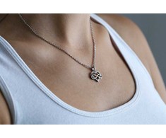 Beneto Romantic sidabrinis pakabukas su cirkoniais Infinite love AGH542L