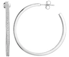 Beneto Round sidabrinis auskarai AGUP1177