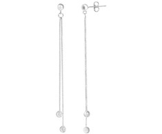 Beneto Sidabrinis earrings AGUC1838