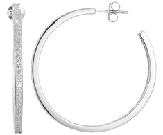 Beneto Sidabrinis earrings rings with crystals AGUP1179