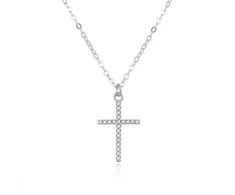Beneto Sidabrinis pakabukas with a cross AGS849 / 47