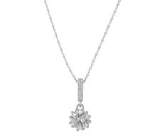 Beneto Sidabrinis pakabukas with zircons AGS1142 / 47
