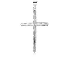 Beneto Sidabrinis pendant Cross AGH94