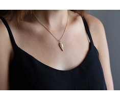 Beneto Sidabrinis pakabukas su cirkoniais Angel sparnas AGH594-GOLD