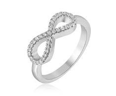 Beneto Sidabrinis ring Infinity AGG208