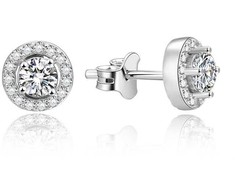 Beneto Sidabrinis Stud Earrings AGUP1191 / 7