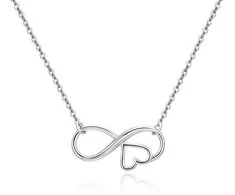 Beneto Fine Sidabrinis Necklace Infinity AGS1537/47